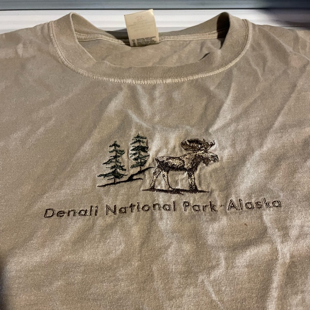 Denali National Park Alaska Souvenir Shirt 2X